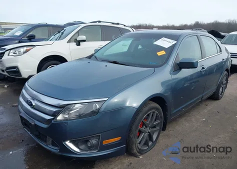 2012 Ford Fusion Sel z USA, uszkodzony, nr VIN 3FAHP0JA9CR435356